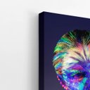 Ver imagem 3 de Mulher com Tinta Neon Colorida Quadro Canvas 120x80cm