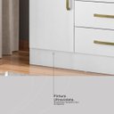 Ver imagem 7 de Cômoda 4 Gavetas 1 Porta Montevideu Branco - Élpis Móveis