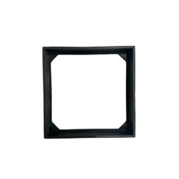 Kit 4 Ralo Grelha Quadrado C/ Porta Grelha Preto 20x20cm - 5