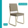 Conjunto Sala de Jantar 4 Cadeiras Hilli Carraro Carvalho Dourado - 6