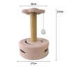 Arranhador para Gatos Bola Brincadeira Arranhar Brincar Pet Shop Sisal Interativo Aconchegante Diver - 6