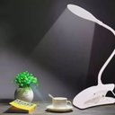 Ver imagem 2 de Luminaria de Mesa Led Touch Articulavel para Escritorio Leitura com 3 Niveis de Luz com Clip Garra