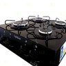 Fogão Portátil 4 Bocas Mesa em Vidro Cooktop Bivolt - 4