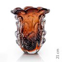 Ver imagem 2 de Vaso Em Cristal Murano Marron São Marcos