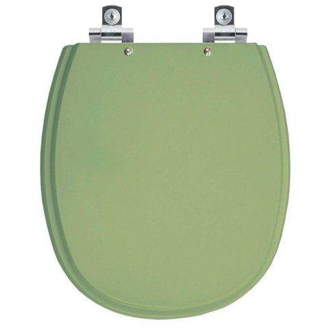 Assento Sanitário Soft Close Aspen Verde Malva para Vaso Deca