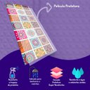 Ver imagem 1 de Azulejo Para Cozinha Azul Rosa Branco Com Laminação