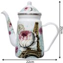 Ver imagem 2 de Bule Premium Aço Esmaltada 22cm Floreal Paris 1,2l