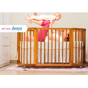 Ver imagem 4 de Berço com Colchão Multifuncional Crescer Madeira Jequitibá