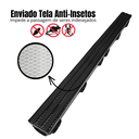 Ver imagem 5 de Ralo Linear Completo 8x100 Aço Preto Trilho Quintal Externo Cocho de Escoamento Multi Saídas ( 8cm X