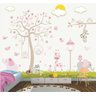 Papel De Parede Quarto Montessoriano Menina Bebe Zoo Gg647 - 1