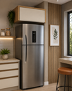 Ver imagem 4 de Armario Geladeira Condessa 1 Porta Basculante 80cm 100 Mdf Crf-crg Nesher