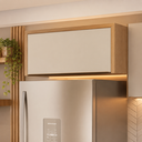 Ver imagem 1 de Armario Geladeira Condessa 1 Porta Basculante 80cm 100 Mdf Crf-crg Nesher