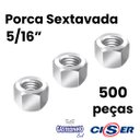 Ver imagem 2 de Porca Sextavada 5/16" Zincado - 500 Un Ciser