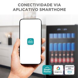 Cervejeira Frost Free 82l Smart 3 em 1 Inverter Bivolt Midea Mdrx150fgggl03 - Bivolt - 6
