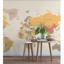 Ver imagem 3 de Papel de Parede Mapa Mundi Político Para Escritório e Sala