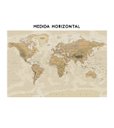 Ver imagem 1 de Papel de Parede Mapa Mundi Para Escritório e Sala