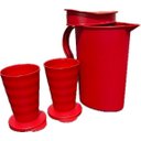 Ver imagem 3 de Tupperware Kit 3 Peças Jarra e Copos Murano Pimenta