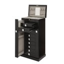 Ver imagem 3 de Armário Porta Jóias Duble Preto