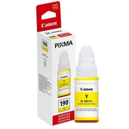 Refil De Tinta Amarelo Gi-190 Para Pixma G1100 2100 3100 Canon - 2