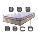 Ver imagem 3 de Colchão Solteiro Cama Inbox Ortofirm 88x188x28 One Face Espuma D33 Dourado