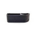 Ver imagem 5 de Porta Detergente e Esponja Rattan Plástico Resistente Com Base Removível Não Molha Pia