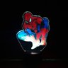 Luminária de Led com Impressão Digital - Homem Aranha - 1