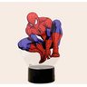 Luminária de Led com Impressão Digital - Homem Aranha - 2