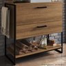 Gabinete Banheiro Industrial 80 Cm 1028 Mell Aço Preto Pp - 2