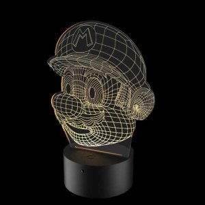 Luminária de Led - Super Mario