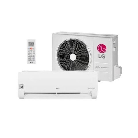 Ar-condicionado Lg Dual Inverter Compact 18.000 Btus Frio Monofásico Branco S3-q18klqal - 220v