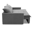 Ver mais imagens de Sofá sem Caixa Retrátil e Reclinável 2,00m com Molas Marrocos Boucle Cinza Mirra Decor