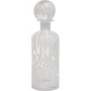 Ver imagem 1 de Garrafa Decorativa 35x12x12cm Vidro Branco com Tampa Messina