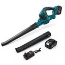 Ver imagem 1 de Soprador de Folhas Elétrico a Bateria Profissional Bivolt 21v