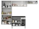 Ver imagem 7 de Cozinha Itatiaia Rose Compacta 4 Pecas Preto e Gabinete Branco
