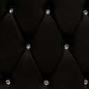 Ver imagem 3 de Cabeceira Cama Box de Casal Quarto Estofada Barcelona 140cm:corino Preto