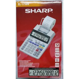 Calculadora De Mesa Sharp El-1750v 12 Digitos - Bi-volt - 2