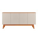 Ver imagem 2 de Buffet 4 Portas para Sala de Jantar Porto Off White Nature