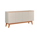 Ver imagem 1 de Buffet 4 Portas para Sala de Jantar Porto Off White Nature