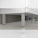 Ver mais imagens de Kit Balcão 3 Portas 2 Gavetas Preto com Armário Aéreo 3 Portas 3 Vidros Branco Itatiaia Luce
