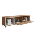 Ver imagem 6 de Rack com Painel para TV até 50 Polegadas 1 Porta Pet Cool Home Nature/ Off White