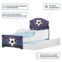 Ver imagem 3 de Bicama Infantil Adesivado Uly Futebol Bandeiras