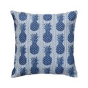 Ver imagem 1 de Capa de almofada VivaIN semi impermeável abacaxi azul