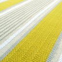 Ver imagem 2 de Capa de almofada VivaIN listrado cru com relevo verde