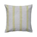 Ver imagem 1 de Capa de almofada VivaIN listrado cru com verde