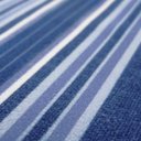 Ver imagem 2 de Capa de almofada VivaIN listrado veludo azul