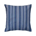 Ver imagem 1 de Capa de almofada VivaIN listrado veludo azul