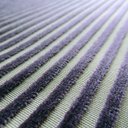 Ver imagem 2 de Capa de almofada VivaIN listrado veludo roxo