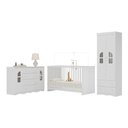 Ver imagem 2 de Quarto de Bebê Completo com Berço 3 em 1 para Colchão 130x60cm Liz Multimóveis Mp4563