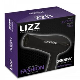 Secador Fashion Profissional Anti Frizz 2000 Watss 110V Lizz - 5