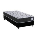 Ver imagem 1 de Conjunto Box Solteiro: Colchão Anatômico Herval Compact Ag 65 / Ag Biello + Base Crc Suede Black (